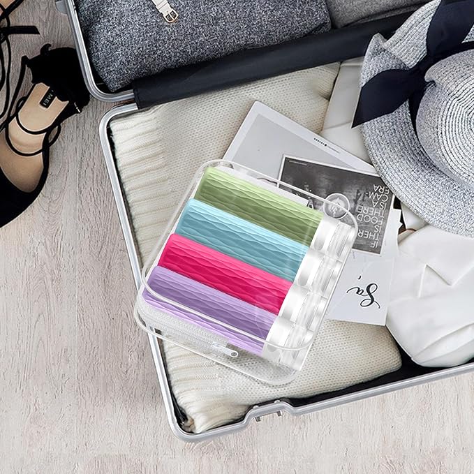 Travel Bottles for Toiletries, TSA Approved 3.4oz Travel Size Containers - Image 6