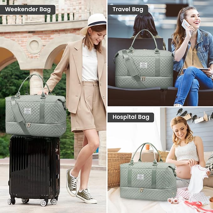 LOVEVOOK Travel Duffle Bag, Weekender Bags - Image 7