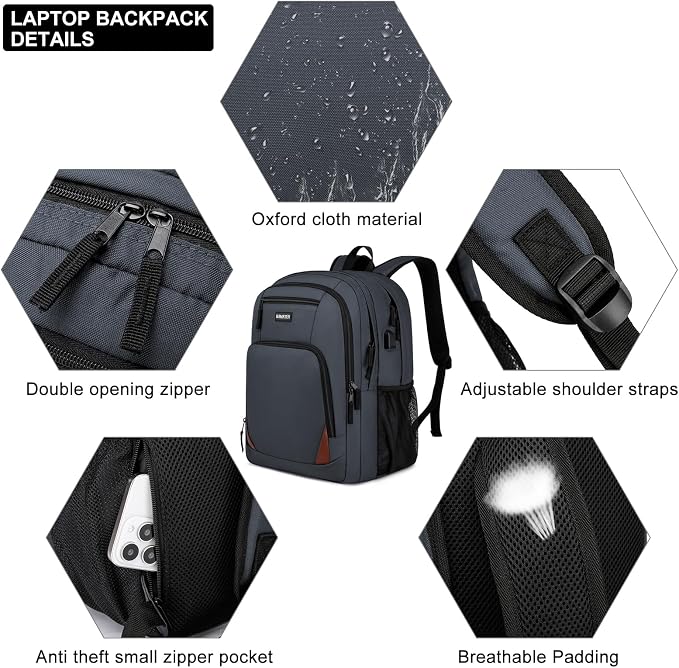 School Backpack for Teen Boys & Girls - Image 5