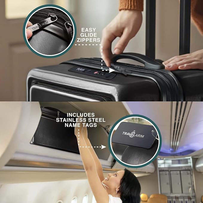 Luggage Sets 3 Piece, 22 Inch Carry on Luggage and 28 Inch Suitcases - Image 9