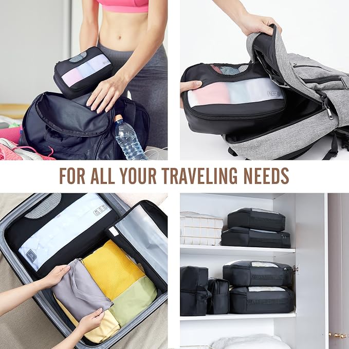 Veken 10 Set/8 Set Packing Cubes - Image 7