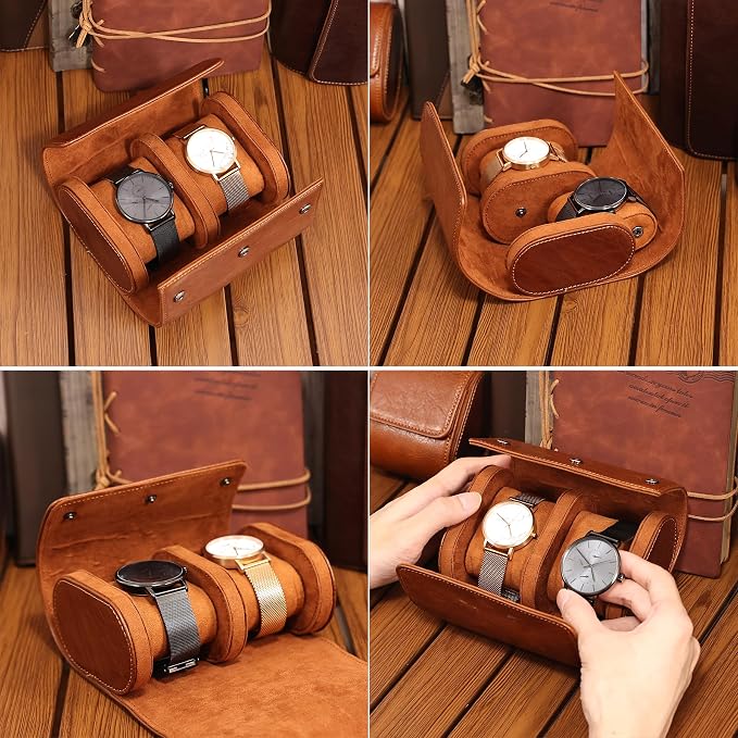 JOYIR Genuine Leather Watch Roll - Image 2