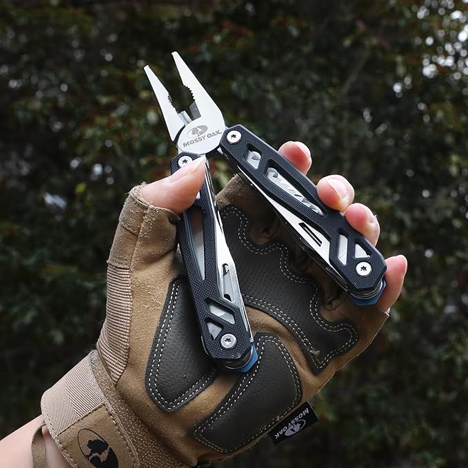 MOSSY OAK Multitool, 21-in-1 Stainless Steel Pocket Knife - Image 7