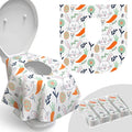 Disposable Toilet Seat Cover for Travel – 20 Pack by Relyo