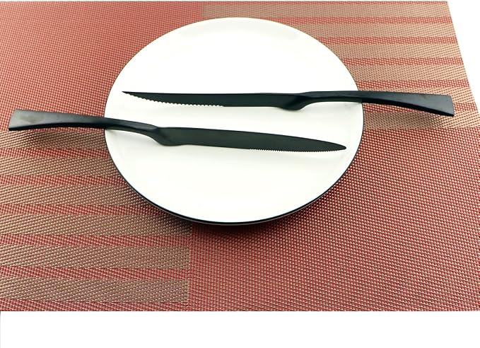 24-Piece Flatware Set, Extra Thick Heavy Duty - Image 6