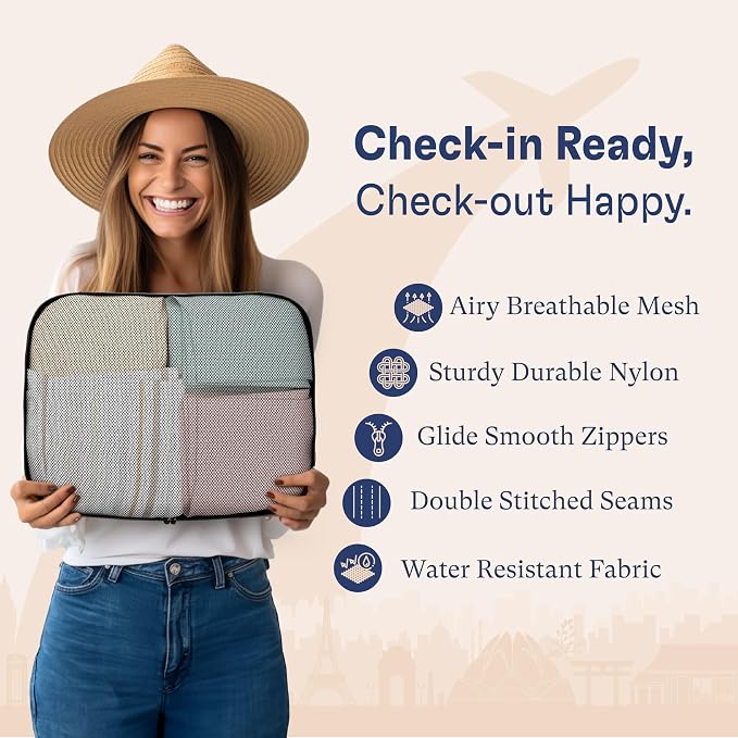 Shacke Premium 8 Packing Cubes Set - Image 5