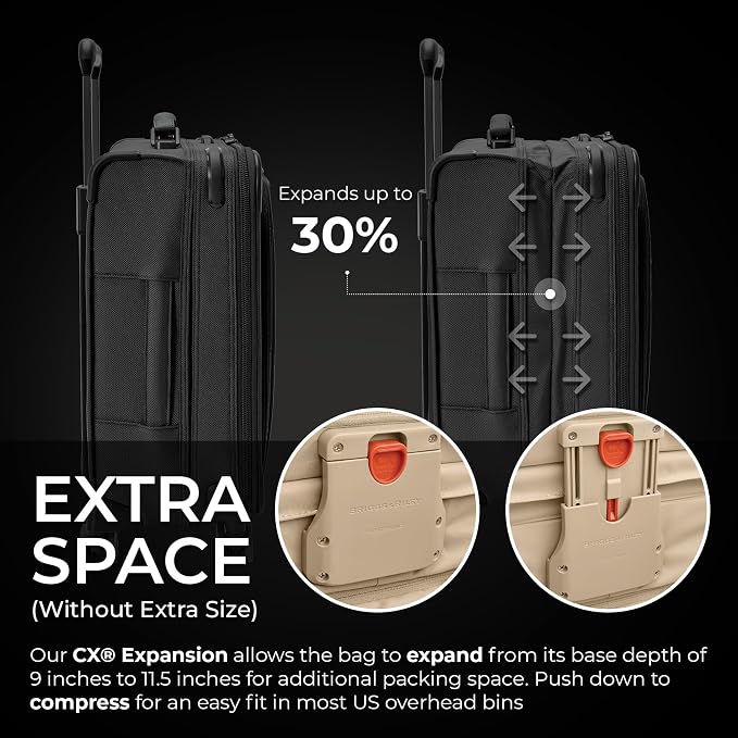 Briggs & Riley Global 21" Carry On Expandable Spinner - Image 3