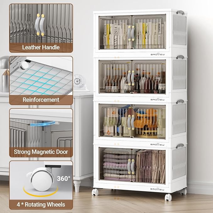 BROVIEW 180Qt Stackable Storage Bins - Image 5