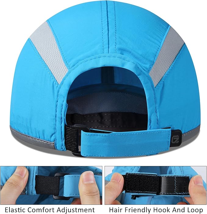 GADIEMKENSD Reflective Folding Outdoor Hat Unstructured Design UPF 50+ Sun - Image 3