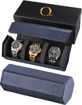 Napa Leather Watch Rolls for Men by QWatch