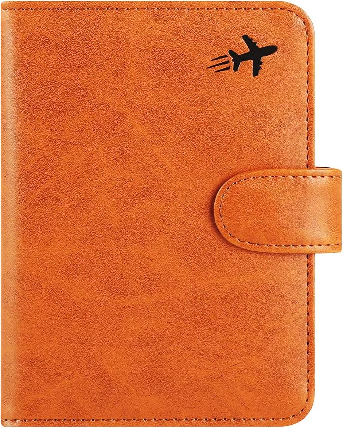 Passport Holder Cover Wallet RFID Blocking Leather Card Case Travel Accessories by PASCACOO