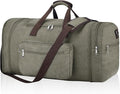 Felipe Varela 60L Duffle Bag for Men, Large Expandable Canvas Duffel Bag for by FelipeVarela