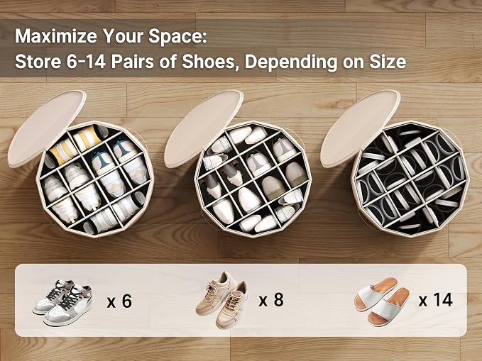 Vailando Shoe Organizer for Closet - Image 3