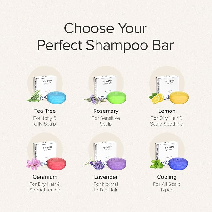 Maka Nature Low-Carbon Shampoo Bar | Korean K-Beauty Haircare - Image 7