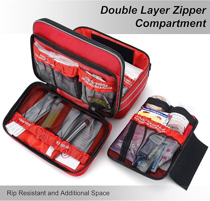 Professional 500 Piece Emergency First Aid Kit - Image 2