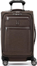 Travelpro Platinum Elite Softside Expandable Carry on Luggage, 8 Wheel Spinner by Travelpro
