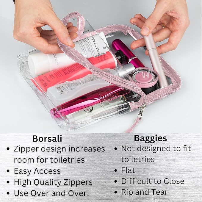BORSALI TSA-Approved Quart-Sized Bag - Image 4