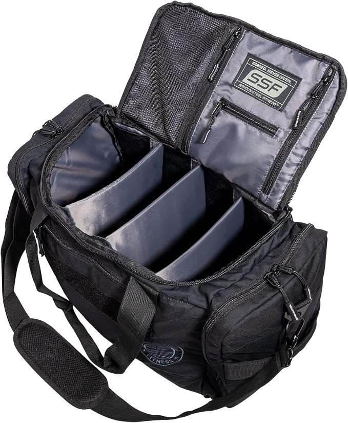 Serious Steel Fitness Gym Bag by SeriousSteelFitness