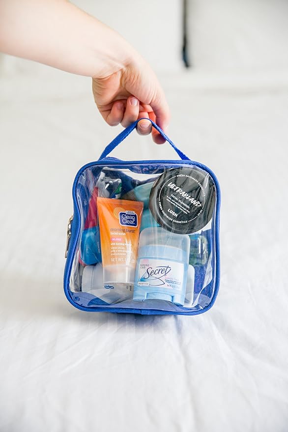 EzPacking Clear TSA Approved 3-1-1 Travel Toiletry Bag - Image 9