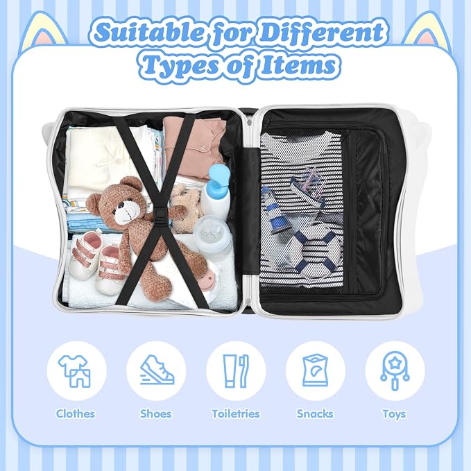 smilesun 20" Ride-On Travel Suitcase - Image 5