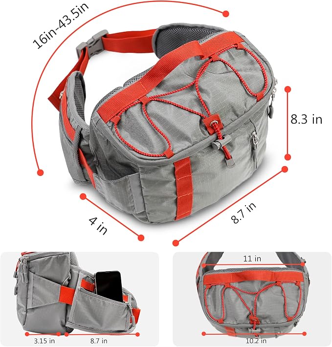 Reflective Hydration Backpack, Hydration Pack - Image 6