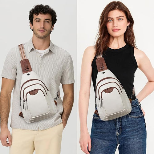 10L Crossbody Sling Bag for Women Men Anti Theft Cross Body Fanny Pack Belt Bag - Image 2