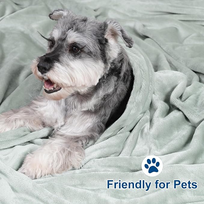 PHF Ultra Soft Fleece Blanket Queen Size, No Shed No Pilling Luxury Plush Cozy - Image 5