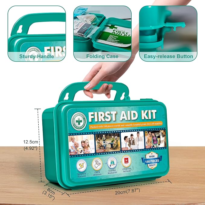 General Medi 150 Pieces Hardcase First Aid Kit - Image 4