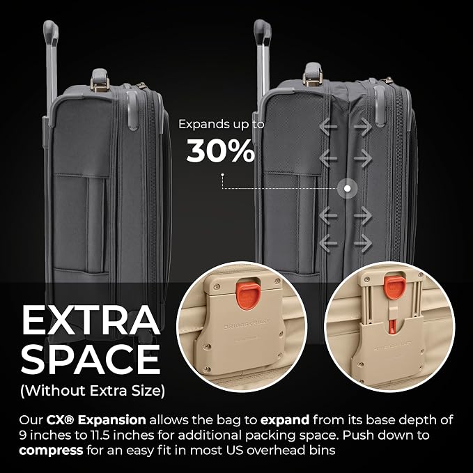 Briggs & Riley Global 21" Carry On Expandable Spinner - Image 3