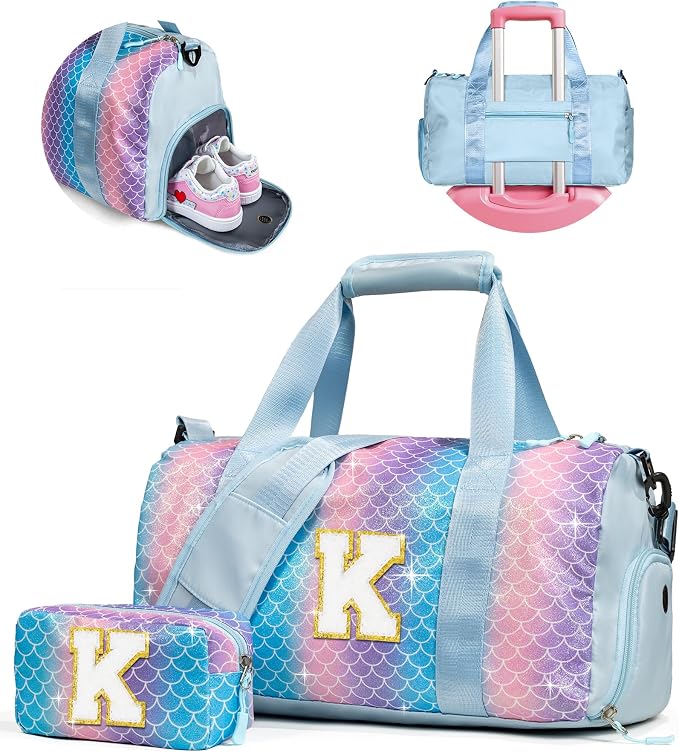 Girls Cheer Up Gifts-Girl Gym Bag by Vogewood