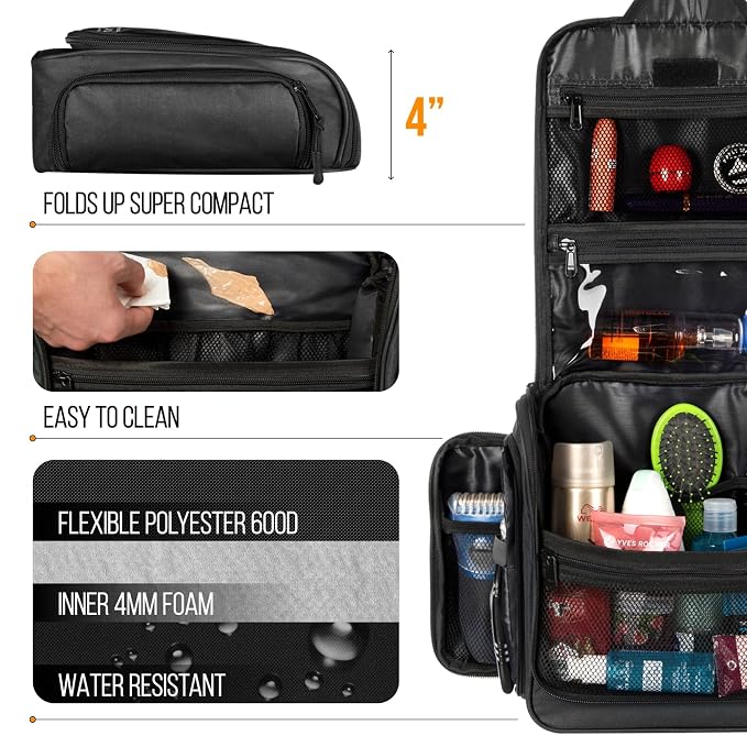 Travel Toiletry Bag for Men and Women - Image 6