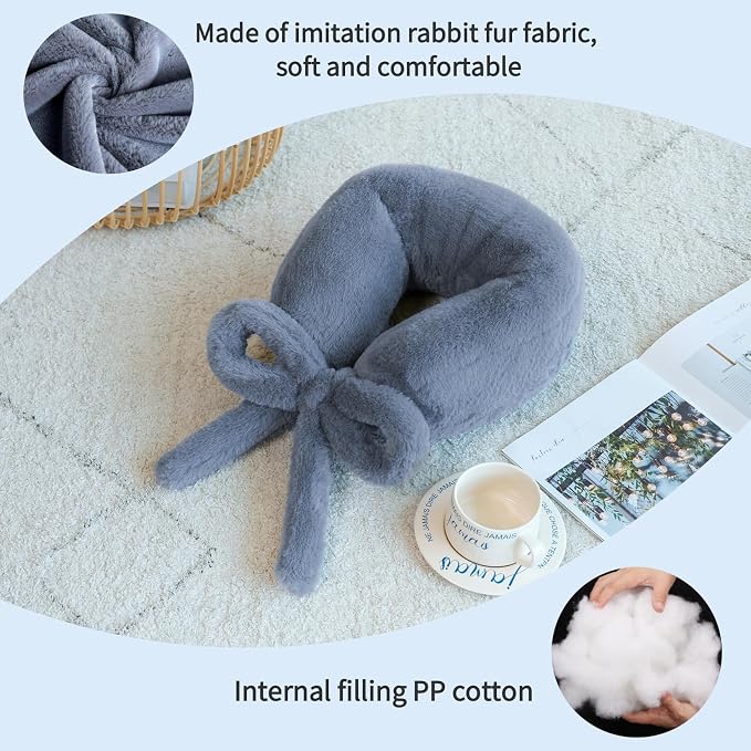 Travel Pillow Multifunctional Airplane Travel Neck Pillow Provides Neck and - Image 2
