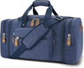 Gonex Canvas Duffle Bag for Travel 60L Expandable Duffel Weekend Overnight Bag by Gonex