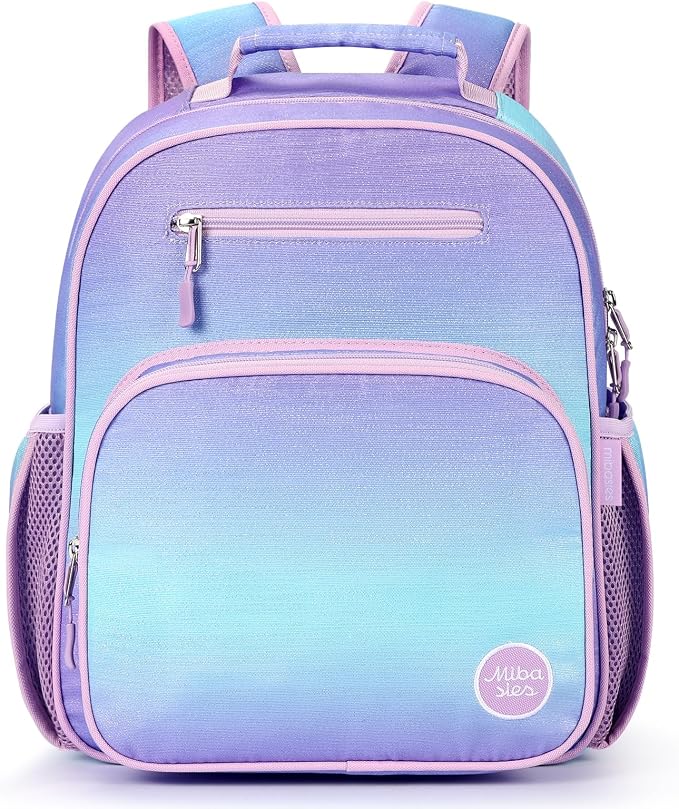 mibasies Girls Backpack 5-8: Lightweight Kids Backpacks by mibasies