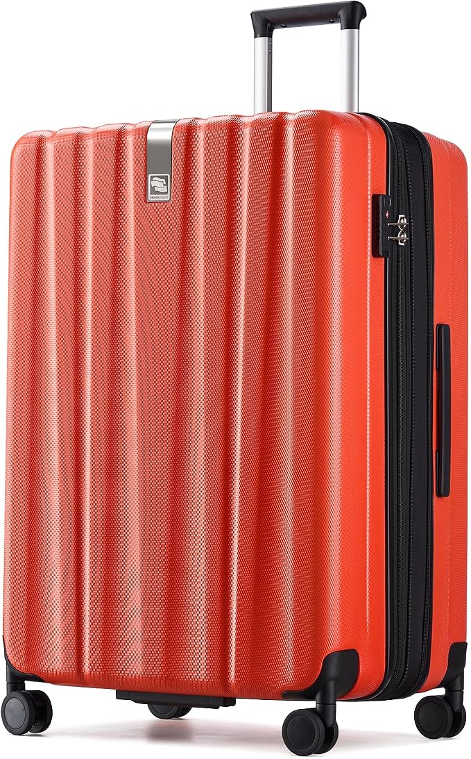 Hanke 29 Inch Expandable Checked Luggage Lightweight PC Hard Shell Luggage by Hanke
