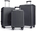 LIGHT FLIGHT Luggage Sets, Durable Hard Shell 3 Piece Set Suitcase by LIGHTFLIGHT