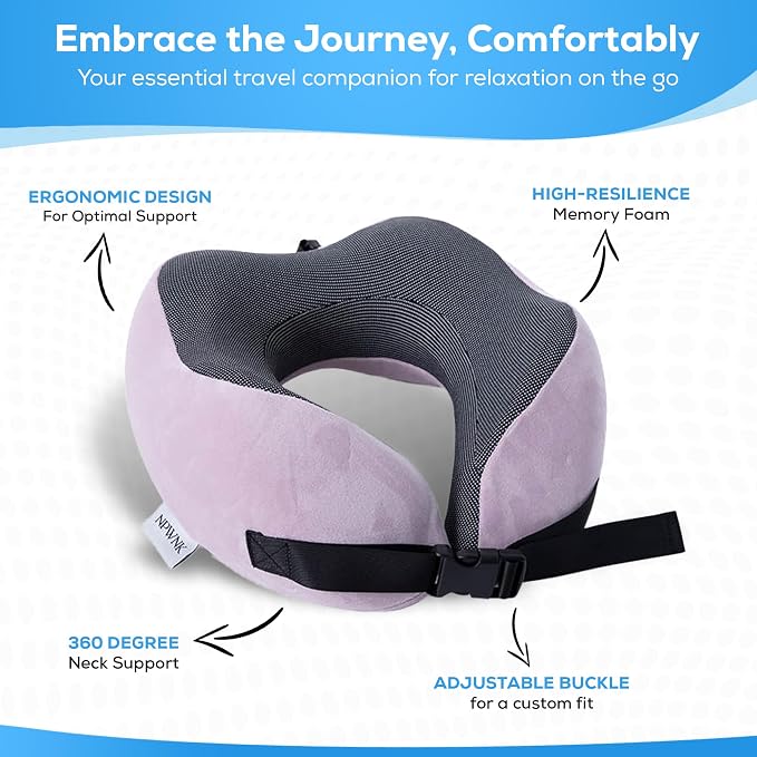 Pure Memory Foam Travel Pillows - Image 3