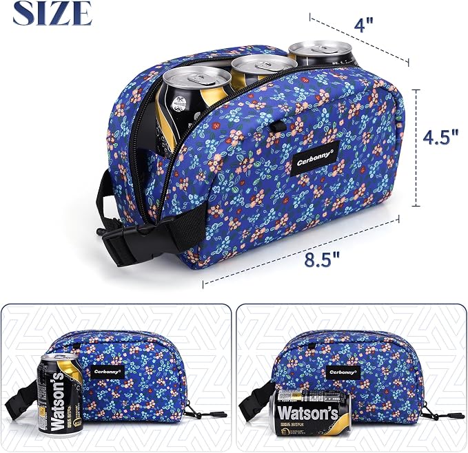 Small Cooler Bag Freezable Lunch Bag - Image 3
