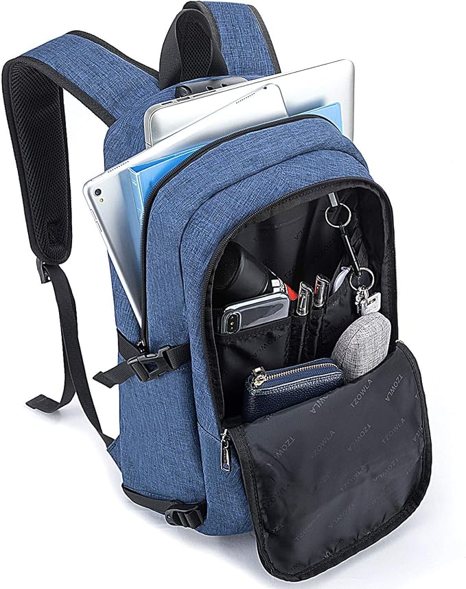 Tzowla Business Laptop Backpack Anti-Theft Backpack - Image 3