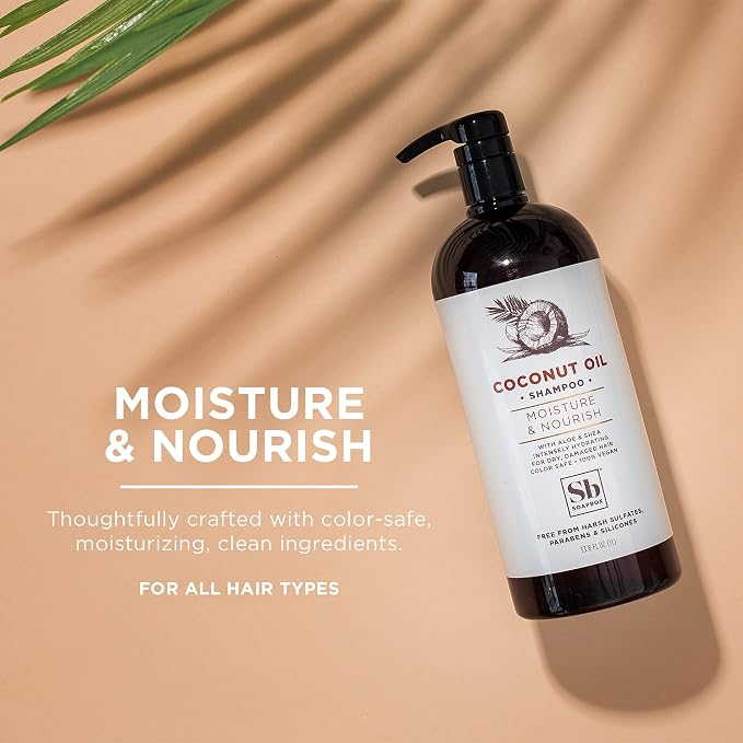 Soapbox Coconut Oil Shampoo, Harsh Sulfate Free, Paraben Free, Silicone Free - Image 2