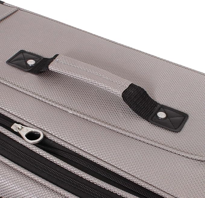 SwissGear Sion Softside Expandable Luggage, Checked-Medium 25-Inch - Image 10