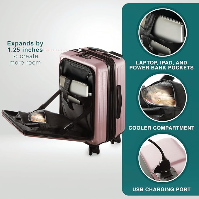 Luggage Sets 3 Piece, 22 Inch Carry on Luggage and 28 Inch Suitcases - Image 4