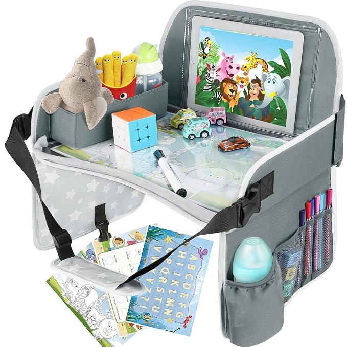 MENZOKE Kids Travel Tray Car Seat Tray by MENZOKE