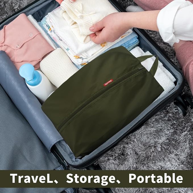 6pcs Portable Shoe Organizer, Travel Pouches - Image 5