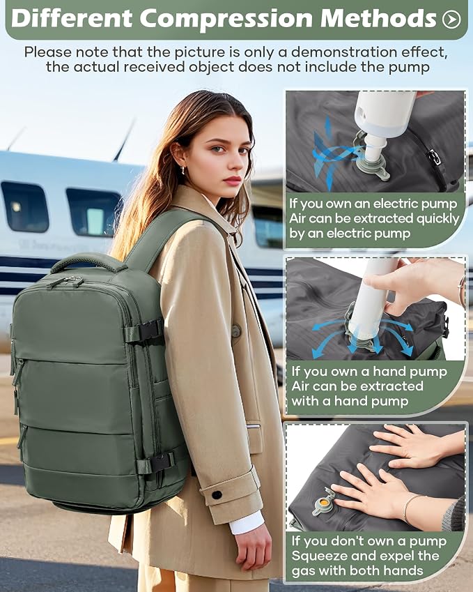 Vacuum Backpack Travel Laptop Backpacks - Image 8