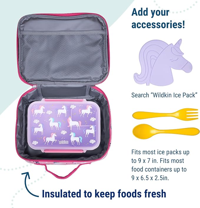Wildkin Kids Insulated Lunch Box – Durable and Reusable - Image 5