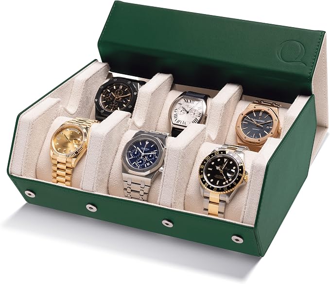 Napa Leather Watch Case for Men by QWatch