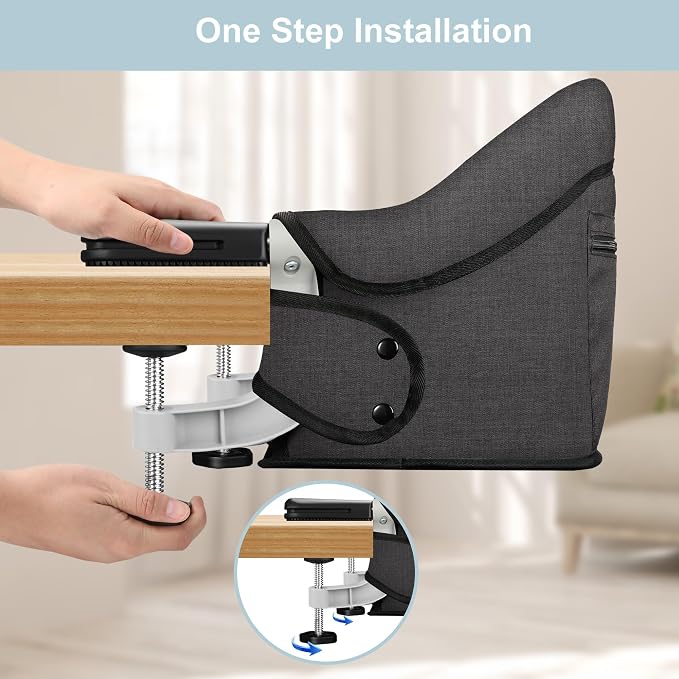 Hook On High Chair, Jozzve Baby High Chair, Portable High Chair - Image 3