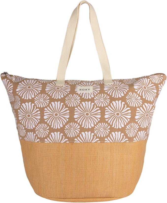 Roxy Women's Beach Tote Bag | Travel | Vacation | Straw | Lightweight | by Roxy