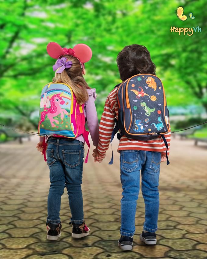 Backpack with Leash for Kids-Anti Lost Walking Toddler Leash-Unicorn design-for - Image 9